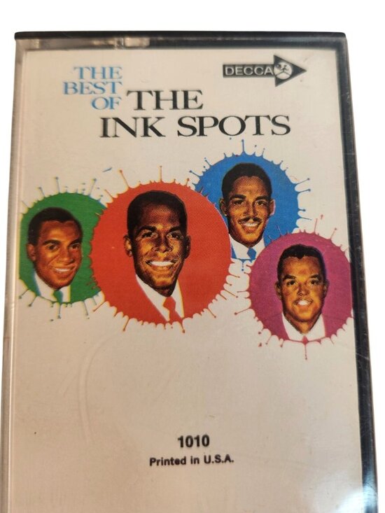 The Best Of The Ink Spots Cassette Tape 1010 Decca Records Classic Hits - Picture 1 of 16